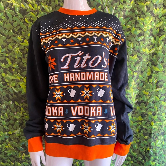 Tito’s Vodka Ugly Christmas Sweater - Picture 1 of 8
